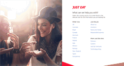 Desktop Screenshot of just-eat.com
