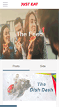 Mobile Screenshot of pages.just-eat.ca