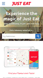 Mobile Screenshot of beta.just-eat.ie